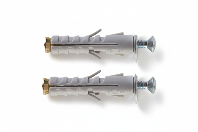 Tassello In Nylon Con Vite Sb- - Sb 12/4 Ø Mm.12X45 Vite T.S.C Taglio Combinato - 100 Pezzi Fischer