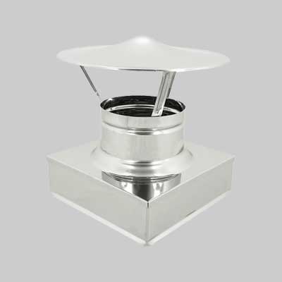 Fumaiolo Quadro A Cappello 'Cinese' 220X220 Mm