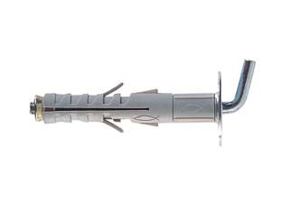 Tassello In Nylon Prolungato Con Gancio Corto Sb- - Sb 9/L8 Ø Mm.9X52 Gancio Mm.10 - 100 Pezzi Fischer