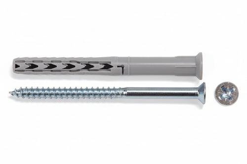 Tassello In Nylon Prolungato Sxrl-Wz Ls- - Ø Mm.10X140 Vite Pozidrive Ø Mm.7X145 - 50 Pezzi Fischer
