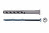 Tassello In Nylon Prolungato Sxrl-Wt Is- - Ø Mm. 8X120 Vite Ø Mm.5,5X125 Torx T30 - 50 Pezzi Fischer