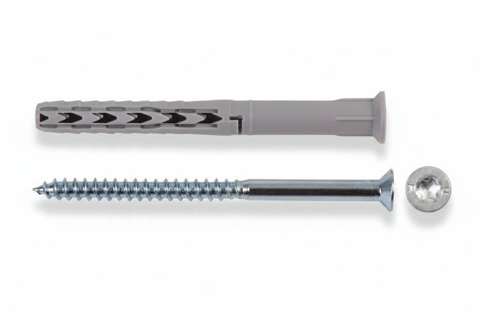 Tassello In Nylon Prolungato Sxrl-Wt Is- - Ø Mm.10X80 Vite Ø Mm.7X87 Torx T40 - 50 Pezzi Fischer