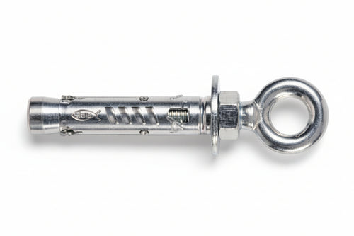 Tassello In Acciaio Con Occhiolo Chiuso Tam- - Ø Mm.10 Ma X Mm.77 Foro Occhio Mm.12,8 - 25 Pezzi Fischer