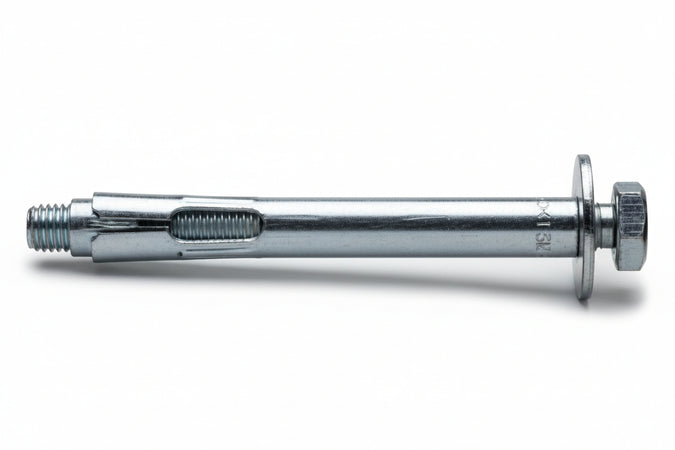 Tassello In Acciaio Con Vite Testa Esagono Fsl- - Fsl 8X80/35 S Vite M 6 Tassello Ø Mm.8X80 - 50 Pezzi Fischer