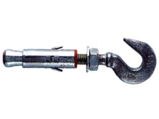 Tassello In Acciaio Con Gancio Slm- - Slm 8 Ma Gancio Asola Occhio Mm.10,5 - 50 Pezzi Fischer