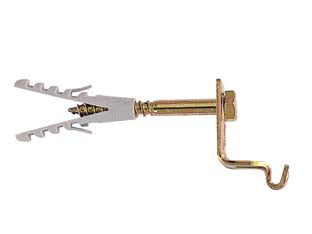 Mensole Di Fissaggio Per Piastre Radianti Tf Tf 2 Gola Mm.4 Tassello Ø Mm.10 Fischer