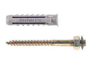 Tassello Con Doppio Filetto Sx Plus Dv- - 8X40 - 50 Pezzi Fischer