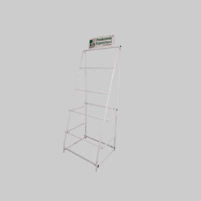 Espositore A Pavimento Per Funi Vuoto 8 Posti - Made In Italy