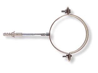 Collari Per Pluviali Tondi Scp-V- - Scp-80V Ø Mm.80 Tassello Ø Mm.10 - 10 Pezzi Fischer