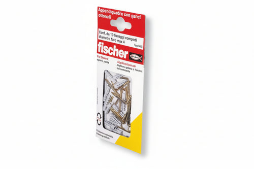 Tasselli In Nylon Appendiquadro S4Gk - 5 Blister Fischer