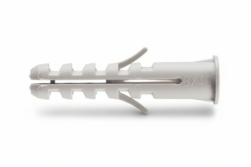 Tassello In Nylon Bordato Pa 6 Esb- - Ø Mm.8X40 - 100 Pezzi Elematic