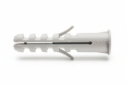 Tassello In Nylon Bordato Pa 6 Esb- - Ø Mm.10X50 - 50 Pezzi Elematic