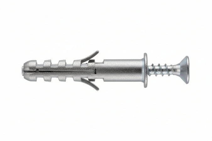 Tassello In Nylon Con Vite Tsp Pz Bordato Pa 6 Esb/Va- - Ø Mm.8X40 - 50 Pezzi Elematic