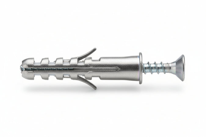 Tassello In Nylon Con Vite Tsp Pz Bordato Pa 6 Esb/Va- - Ø Mm.10X50, In Conf. Self Service Pz.10 - 10 Busta Elematic