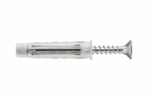 Tassello In Nylon Con Vite Tsp Pz Pa 6 T6/Va- - Ø Mm.5X25 - 100 Pezzi Elematic