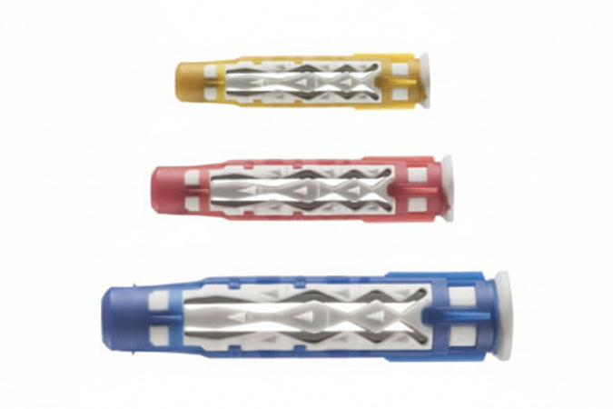 Tassello In Nylon Bi-Materia Bluefix- - Ø Mm.6X35 - 100 Pezzi Elematic