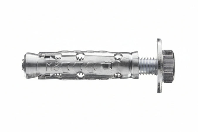 Tassello In Acciaio Con Vite 8.8 Te Le/B- - Ø 12X50Mm, 8 Ma - 50 Pezzi Elematic