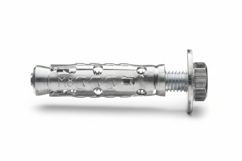 Tassello In Acciaio Con Vite 8.8 Te Le/B- - Ø 15X60Mm, 10 Ma - 25 Pezzi Elematic