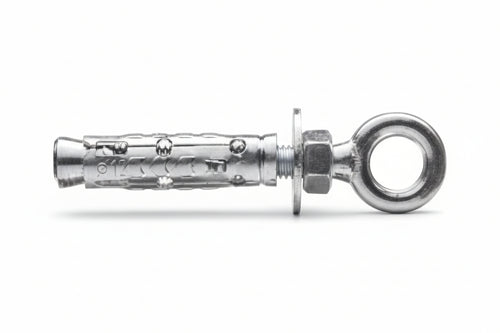 Tassello In Acciaio Con Occhiolo Chiuso Le/Oc- - Ø 10X45Mm, 6 Ma - 50 Pezzi Elematic