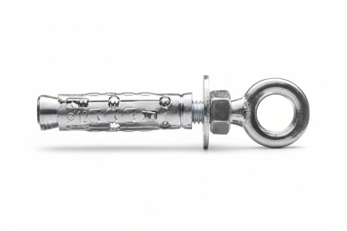 Tassello In Acciaio Con Occhiolo Chiuso Le/Oc- - Ø 10X45Mm, 6 Ma - 50 Pezzi Elematic