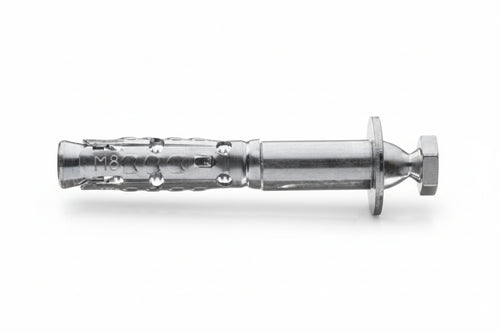 Tassello In Acciaio Con Vite Te Antintrusione Le/Dr- - Ø 12X75Mm, 8 Ma - 25 Pezzi Elematic