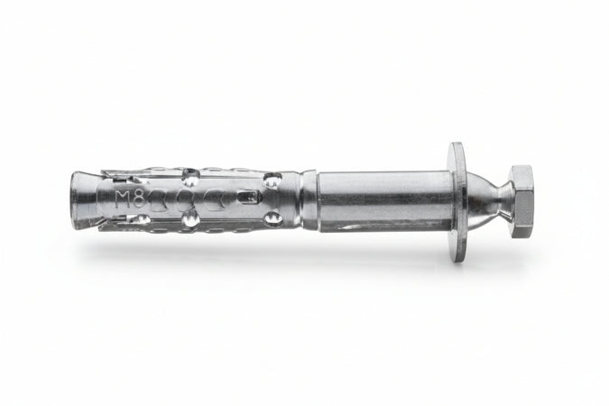 Tassello In Acciaio Con Vite Te Antintrusione Le/Dr- - Ø 12X75Mm, 8 Ma - 25 Pezzi Elematic