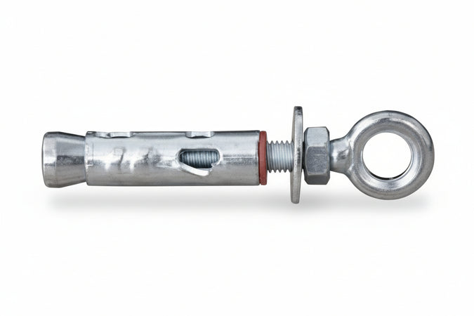 Tassello In Acciaio Con Occhiolo Chiuso Efpm/Oc- - Ø Mm.8 - 25 Pezzi Elematic
