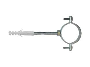 Collare Tubo Con Vite E Tassello E/Cl- - 1/2 - 10 Busta Elematic