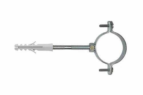 Collare Tubo Con Vite E Tassello E/Cl- - 1 1/2 - 10 Busta Elematic