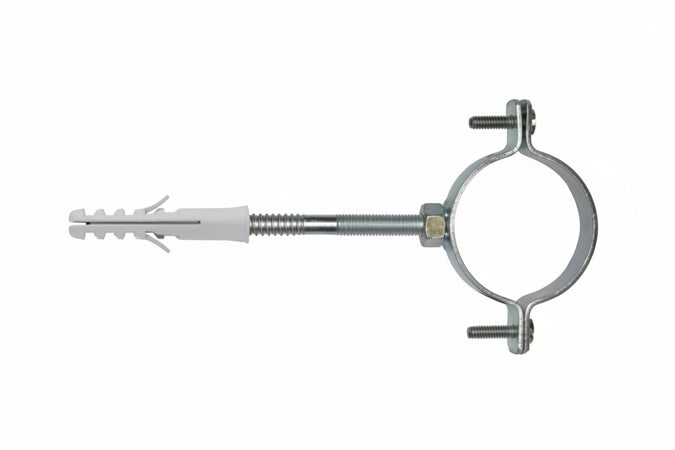 Collare Tubo Con Vite E Tassello E/Cl- - 1 1/2 - 10 Busta Elematic