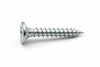 Viti Panel-Vit Testa Svasata Piana Acciaio Chromiting- - Ø Mm.4,5X30 - 500 Pezzi Mustad