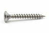 Viti Panel-Vit Testa Svasata Piana Acciaio Chromiting- - Ø Mm.4,5X40 - 500 Pezzi Mustad