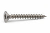 Viti Panel-Vit Testa Svasata Piana Acciaio Chromiting- - Ø Mm.4,5X70 - 200 Pezzi Mustad