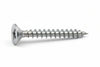 Viti Panel-Vit Testa Svasata Piana Acciaio Chromiting- - Ø Mm.5X25 - 500 Pezzi Mustad