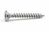 Viti Panel-Vit Testa Svasata Piana Acciaio Chromiting- - Ø Mm.5X30 - 500 Pezzi Mustad