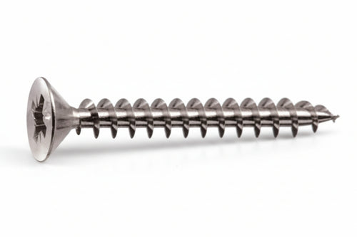 Viti Panel-Vit Testa Svasata Piana Acciaio Chromiting- - Ø Mm.5X45 - 200 Pezzi Mustad