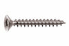 Viti Panel-Vit Testa Svasata Piana Acciaio Chromiting- - Ø Mm.6X60 - 200 Pezzi Mustad