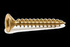 Viti Panel-Vit Testa Svasata Piana Acciaio Ottonato- - Ø Mm.3,5X16 - 500 Pezzi Mustad