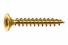 Viti Panel-Vit Testa Svasata Piana Acciaio Ottonato- - Ø Mm.3,5X30 - 500 Pezzi Mustad