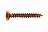 Viti Panel-Vit Testa Svasata Piana Acciaio Bronzato- - Ø Mm.4,5X45 - 200 Pezzi Mustad