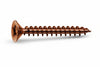 Viti Panel-Vit Testa Svasata Piana Acciaio Bronzato- - Ø Mm.6X130 Filetto Mm.70 - 100 Pezzi Mustad