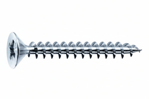 Viti Panel-Vit Testa Svasata Piana Acciaio- - Ø Mm.2,5X18 - 500 Pezzi Mustad