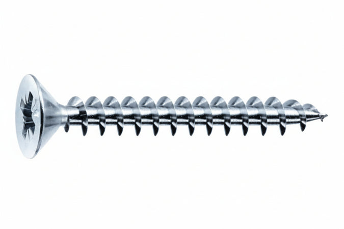 Viti Panel-Vit Testa Svasata Piana Acciaio- - Ø Mm.2,5X18 - 500 Pezzi Mustad