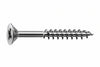 Viti Panel-Vit Pf Testa Svasata Piana Acciaio Chromiting- - Ø Mm.4X70 Filetto Mm.43 - 200 Pezzi Mustad