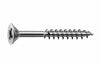 Viti Panel-Vit Pf Testa Svasata Piana Acciaio Chromiting- - Ø Mm.4,5X45 Filetto Mm.28 - 500 Pezzi Mustad
