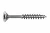 Viti Panel-Vit Pf Testa Svasata Piana Acciaio Chromiting- - Ø Mm.4,5X50 Filetto Mm.30 - 200 Pezzi Mustad