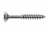 Viti Panel-Vit Pf Testa Svasata Piana Acciaio Chromiting- - Ø Mm.5X60 Filetto Mm.34 - 200 Pezzi Mustad