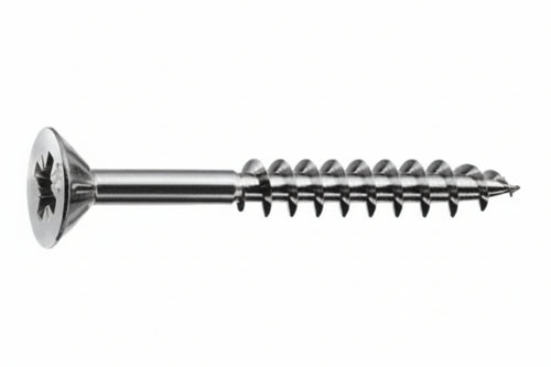 Viti Panel-Vit Pf Testa Svasata Piana Acciaio Chromiting- - Ø Mm.5X70 Filetto Mm.43 - 200 Pezzi Mustad