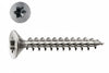 Viti Panel-Vit Testa Svasata Piana Torx Acciaio Chromiting- - Ø Mm.3.5X25 - 500 Pezzi Mustad