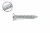Viti Panel-Vit Pv Testa Svasata Piana Torx Acciaio Chromiting- - Ø Mm.4X25 - 500 Pezzi Mustad